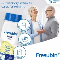 Fresubin Trinknahrung-2 kcal Drink Vanille, 24X200 ml