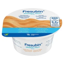 Fresubin Trinknahrung-dessert fruit Mischkarton im Becher, 24X125 g