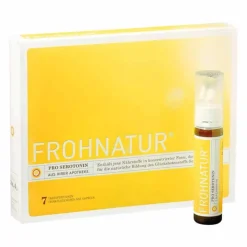 Frohnatur Pro Serotonin Trinkfläschchen mit Kapseln, 7 St- Erschöpfung|Hirnleistung & Nerven