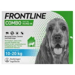 Frontline COMBO® gegen Zecken, Flöhe bei Hunden M (10-20 kg), 3 St- Flöhe, Zecken & Co.