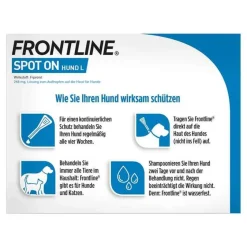 Frontline Flöhe, Zecken & Co.-® SPOT ON Hund L Lösung, 3 St