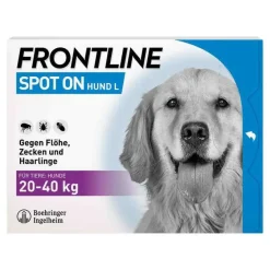 Frontline Flöhe, Zecken & Co.-@ SPOT ON Hund L Lösung, 6 St