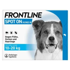 Frontline ® SPOT ON Hund M Lösung, 3 St- Flöhe, Zecken & Co.