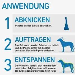 Frontline ® SPOT ON Hund M Lösung, 6 St- Flöhe, Zecken & Co.