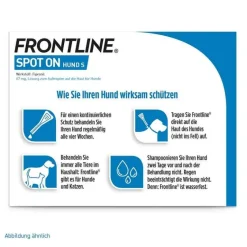 Frontline ® SPOT ON Hund S Lösung, 6 St- Flöhe, Zecken & Co.