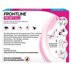 TRI-ACT® gegen Zecke, Floh und fliegende Insekten bei Hunden (10-20kg), 3 St^Frontline Outlet