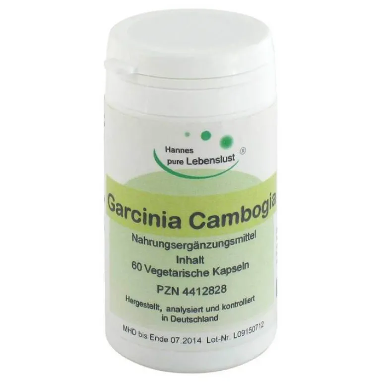 Garcinia Cambogia 60% Vegi K, 60 St^Hannes pure Lebenslust New
