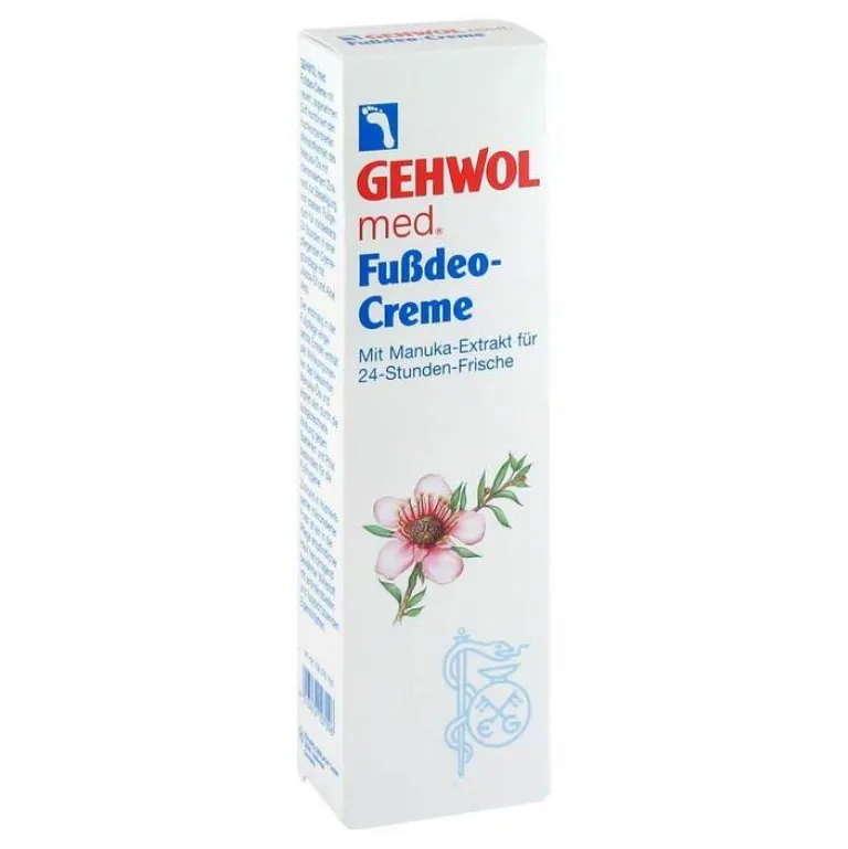 Gehwol Antitranspirant & Deo-med Fußdeo-Creme, 125 ml