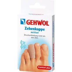 Gehwol Pflaster & Zehenpolster-Polymer Gel Zehenkappe, 1 St