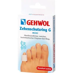 Gehwol Pflaster & Zehenpolster-Polymer Gel Zehenschutzring, 2 St