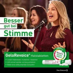 Halstabletten Kirsch-Menthol bei Heiserkeit & Stimmverlust, 20 St^Gelorevoice Discount