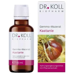 Dr. Koll Gemmo Mazerat Kastanie Castanea vesca Tro., 50 ml- Gemmo Therapie