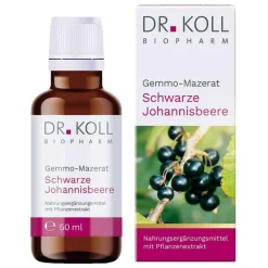 Dr. Koll Gemmo Therapie-Gemmo Mazerat schwarze Johannisbeere Ribes, 50 ml