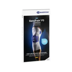 Genutrain Kniebandage P3 links Größe 4 schwarz, 1 St^Bauerfeind New