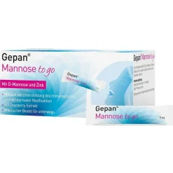 Gepan Immunsystem|Mannose-® Mannose to go Lösung zum Einnehmen, 14X5 ml