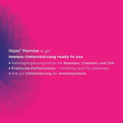 Gepan Immunsystem|Mannose-® Mannose to go Lösung zum Einnehmen, 14X5 ml