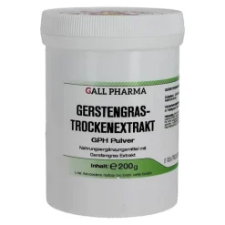 Gerstengrastrockenextrakt GPH Pulver, 200 g^Hecht Pharma Discount