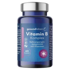 Gesund Leben Vitamin B Komplex-Vitamin B Komplex Kapseln, 60 St