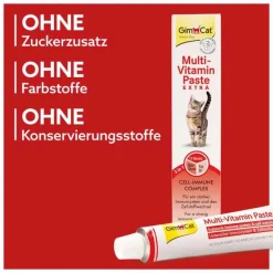 Gimpet Futter & Snacks-Multi-Vitamin-Extra Paste für Katzen, 100 g