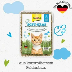 Gimpet Futter & Snacks-Soft Gras für Katzen, 100 g