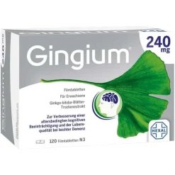 240 mg Filmtabletten, 120 St^Gingium Outlet