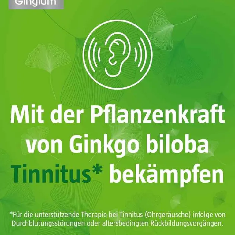 Gingium 80 mg Filmtabletten, 30 St- Ginkgo|Durchblutungs Tabletten