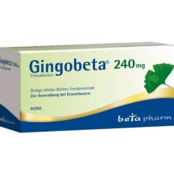 240 mg Filmtabletten, 60 St^Gingobeta Discount