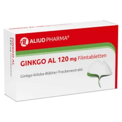 GINKGO AL 120 mg Filmtabletten, 30 St^Aliud Pharma Best