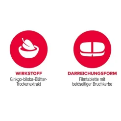 GINKGO AL 120 mg Filmtabletten, 30 St^Aliud Pharma Best