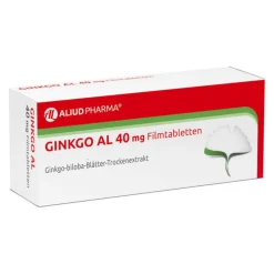 GINKGO AL 40 mg Filmtabletten, 120 St^Aliud Pharma Clearance