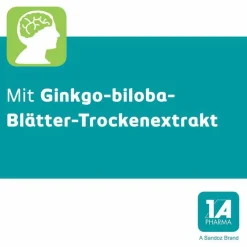 1A Pharma Ginkgo biloba - 1 A Pharma® 120 mg Filmtabletten, 120 St- Ginkgo|Durchblutungs Tabletten
