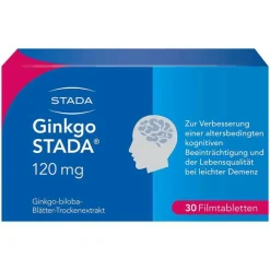 Ginkgo ® 120 mg Filmtabletten, 30 St^Stada Hot