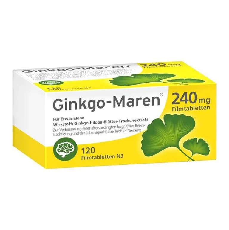 240 mg Filmtabletten, 120 St^Ginkgo-Maren