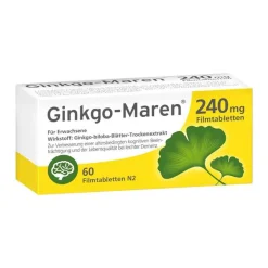 Ginkgo-Maren Ginkgo|Durchblutungs Tabletten-240 mg Filmtabletten, 60 St