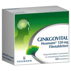 GINKGOVITAL 120 mg Filmtabletten, 120 St^Heumann Hot