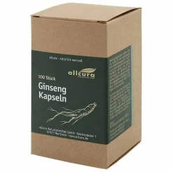 Allcura Ginseng 500 Kapseln, 100 St- Ginseng