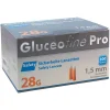 Gluceofine Lanzetten & Stechhilfen-® Pro Safety Sicherheits-Lanzetten 28 G 1,5 mm, 100 St