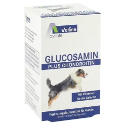 Avitale Bewegungsapparat-Glucosamin + Chondroitin Kapseln für Hunde, 120 St