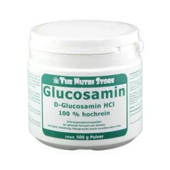 The Nutri Store Glucosamin 100% rein Pulver, 500 g- Glucosamin-Chondroitin