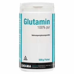Glutamin 100% Pur Pulver, 500 g^Endima Best