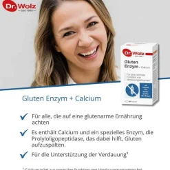 Dr. Wolz Verdauung-Gluten Enzym Kapseln, 60 St
