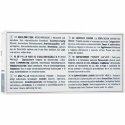 Rösch & Handel Glycerin Zäpfchen Rösch 3 g gegen Verstopfung, 10 St- Abführmittel