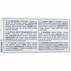 Rösch & Handel Glycerin Zäpfchen Rösch 1 g gegen Verstopfung, 10 St- Abführmittel