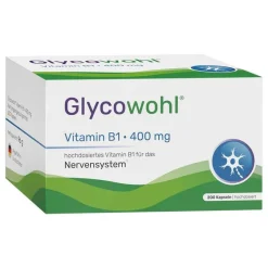 Glycowohl Vitamin B1 Thiamin 400 mg hochdos.Kapseln , 200 St- Vitamin B1 (Thiamin)