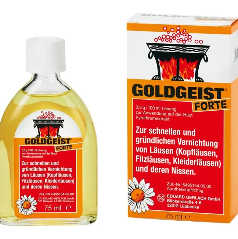 Goldgeist forte flüssig, 75 ml-Kinder Läusemittel