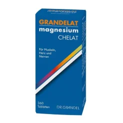 Dr. Grandel Magnesium-Grandelat Mag 60 Magnesium Tabletten, 360 St