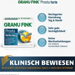 Granu Fink Prostata Medikamente-Prosta forte 500 mg Hartkapseln, 80 St