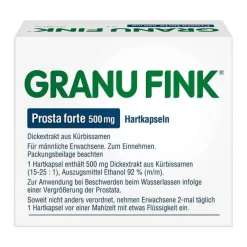 Granu Fink Prostata Medikamente-Prosta forte 500 mg Hartkapseln, 80 St
