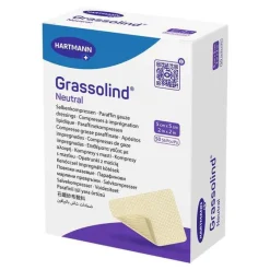 Salbenkompressen 5x5 cm steril, 50 St^Grassolind Clearance