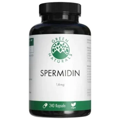 Green Naturals Spermidin-Spermidin 1,6 mg vegan Kapseln, 240 St